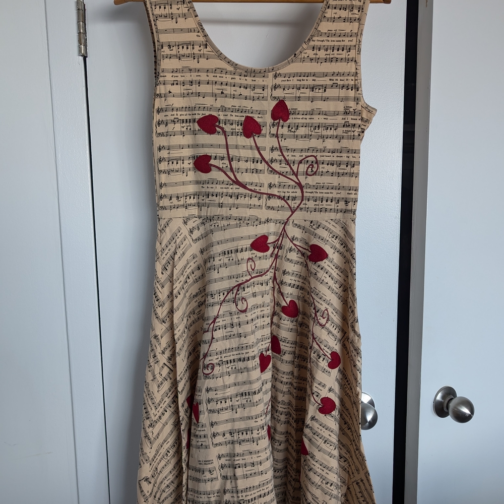 Effie's Heart Symphony Print Dress
